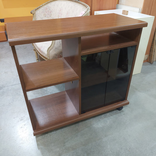 Mobiletto Porta Tv Con Ruote 2/a Cm91x42x83h