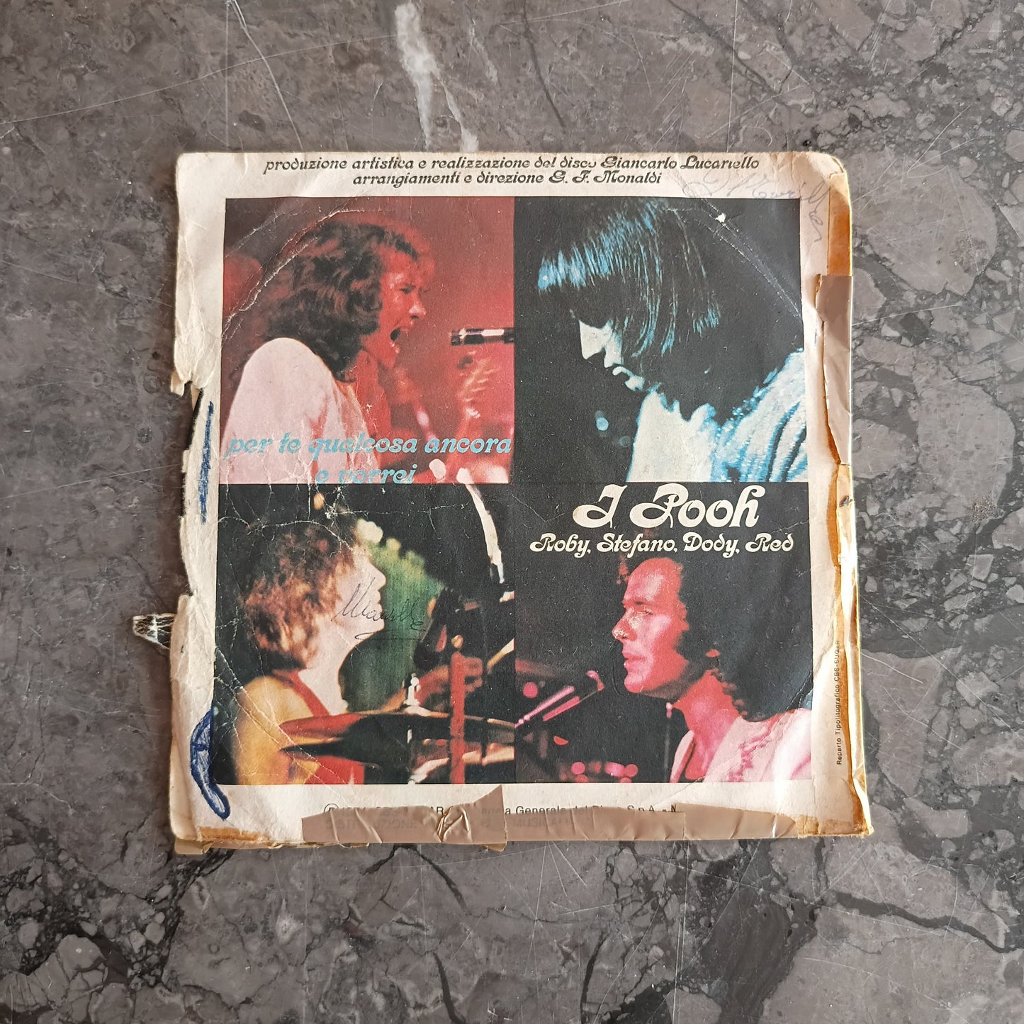 V/*per Te Qualcosa Ancora/e Vorrei-i Pooh (45 Giri) 1974