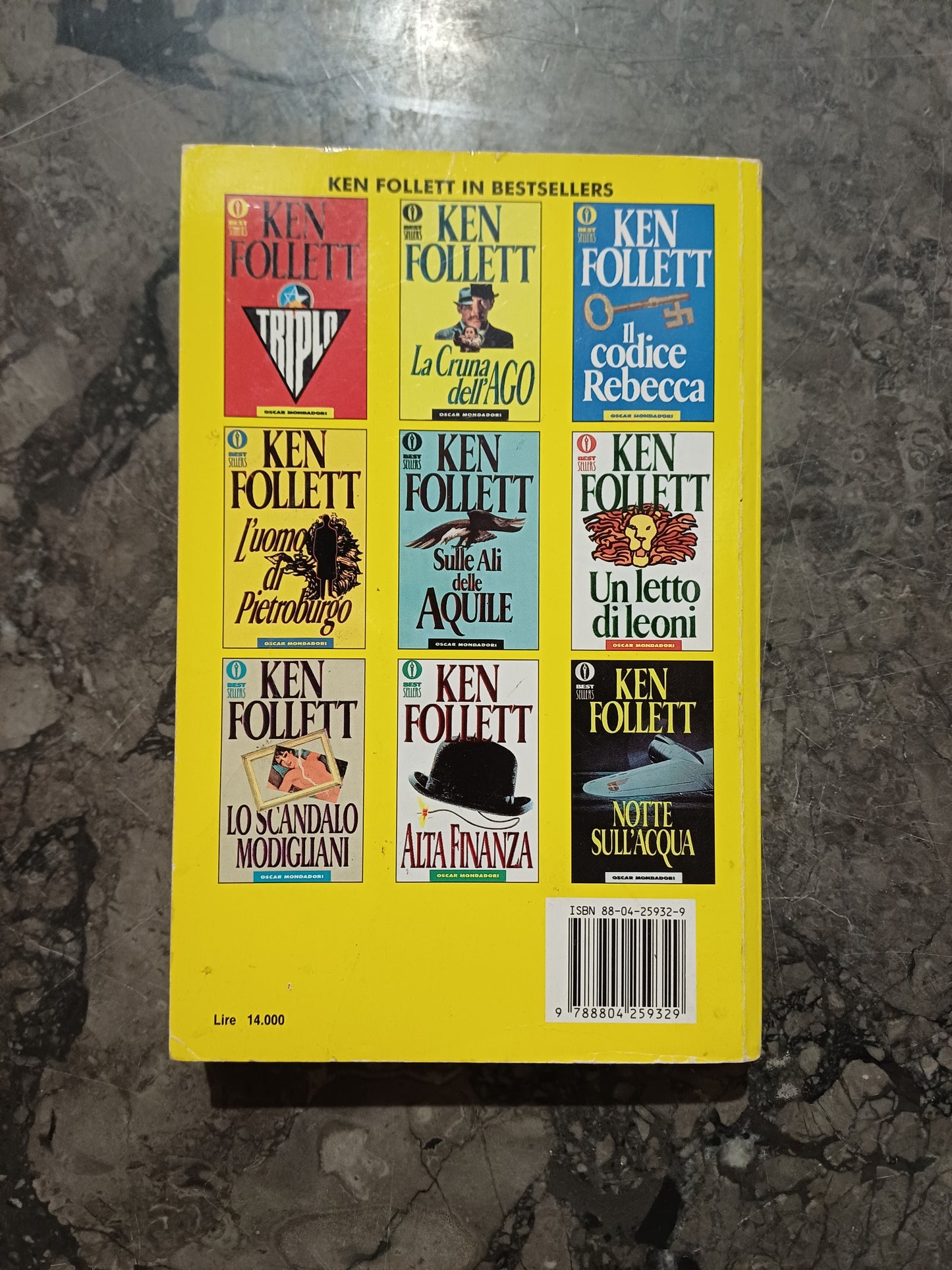 L/la Cruna Dell'ago - Ken Follett