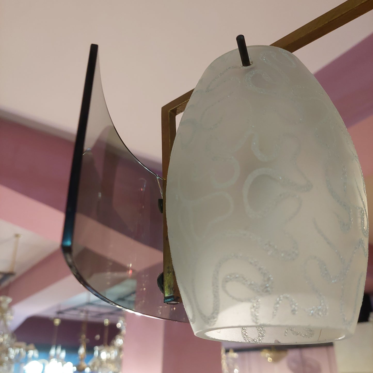 Lampadario Vintage Anni '60 2/l