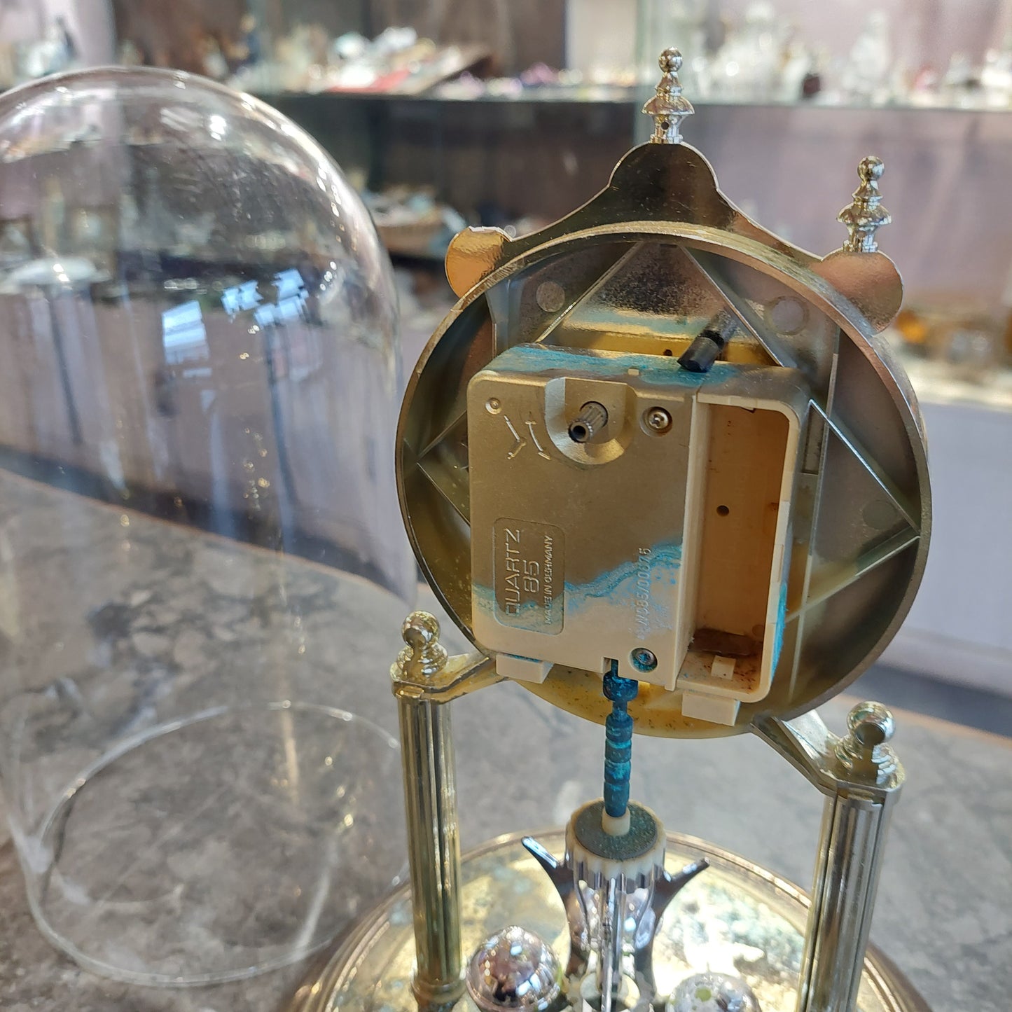Orologio * Da Tavolo Melus Con Campana Vetro