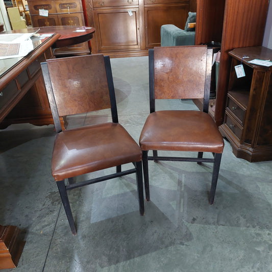 Sedia Radica/pelle St.deco'