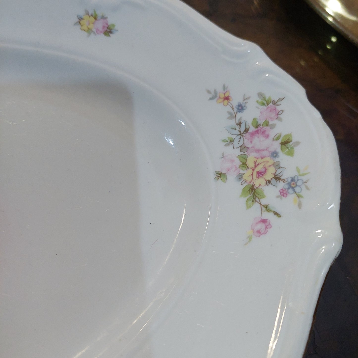Piatto Ovale Da Portata Pocellana* B Made In Poland