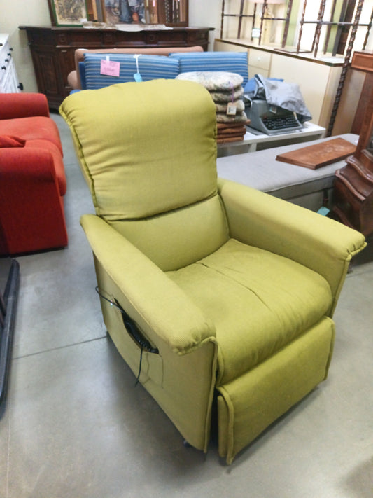 Poltrona Relax Elettrica "new Relax" Verde Pistacchio