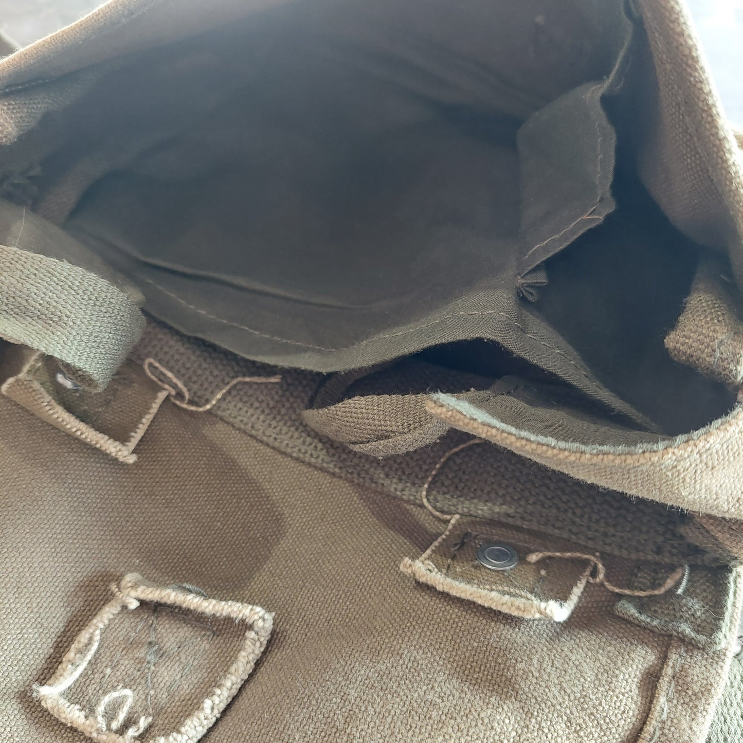 Tascapane Piccolo Verde Militare Vintage