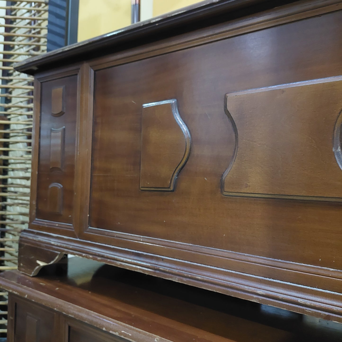 Cassapanca Noce* Cm120x37x46h
