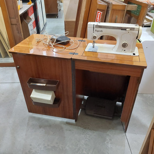 Mobiletto Macchina Da Cucire Vintage Vigorelli