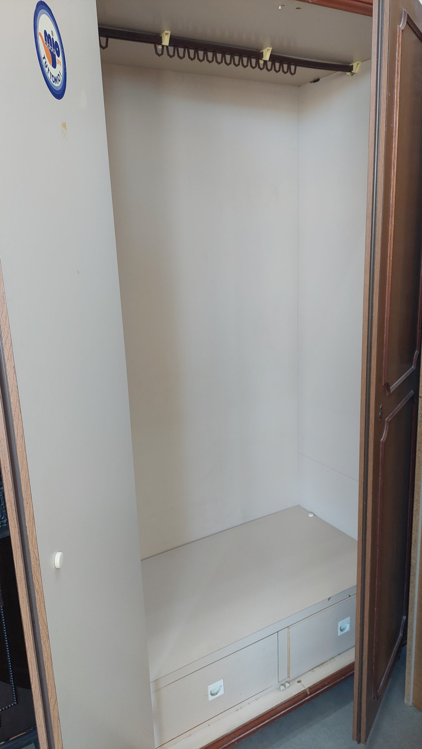 Armadio Guardaroba Formica 2/a Cm103x57x191h