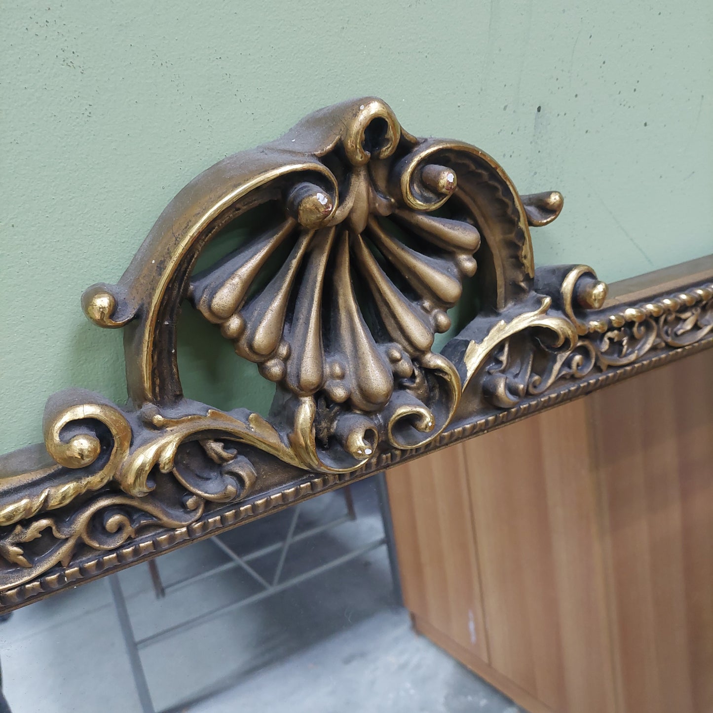 Specchio Cornice* Legno Oro St. Barocco Cm221x122