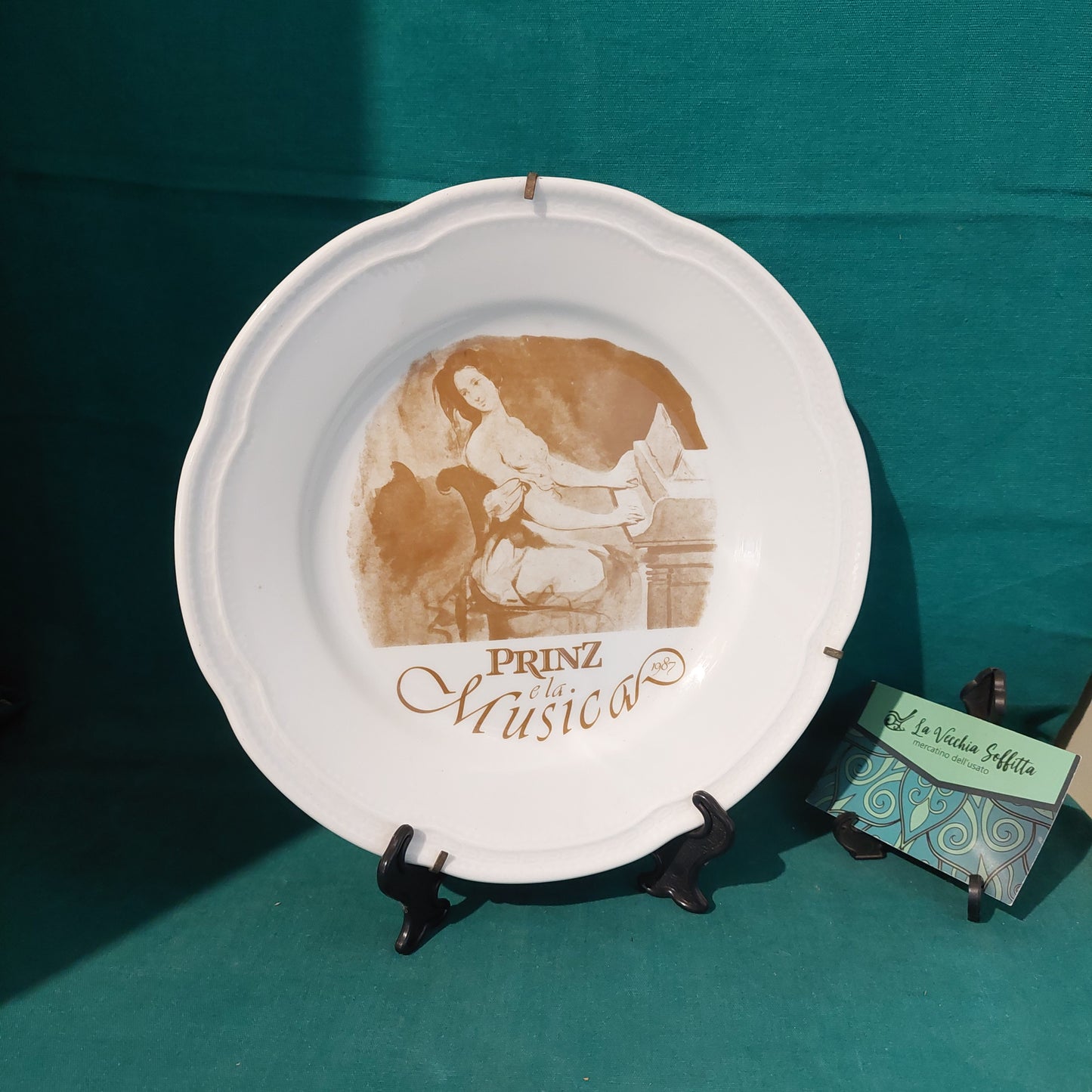 Piatto Da Collezione Porcellana Richard Ginori