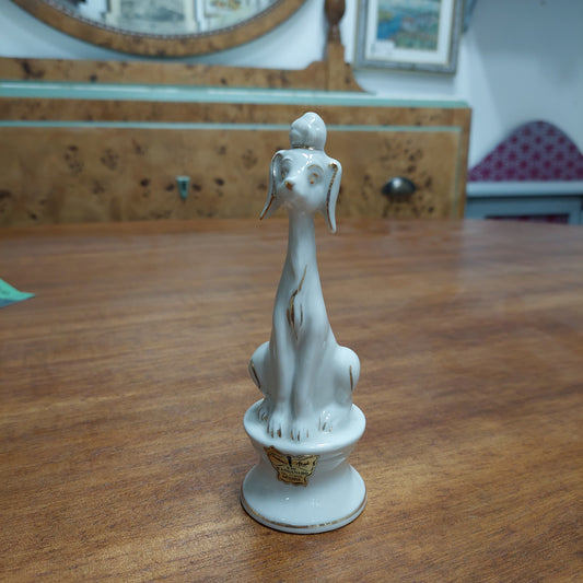 Statuina Cane Porcellana Kunstporzellan Zumas
