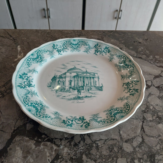 Piatto "la Rotonda" Ceramica Fontebasso D30