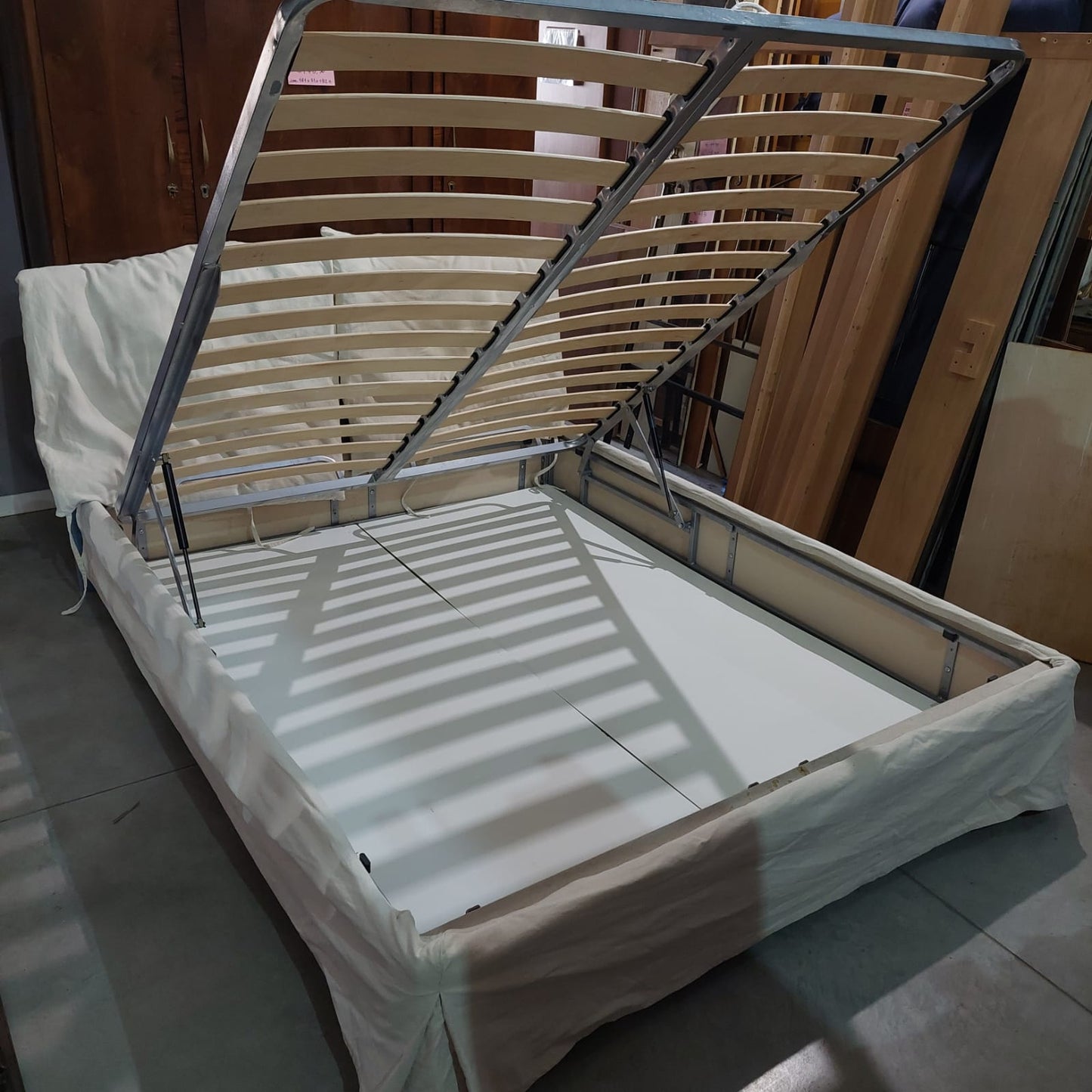 Letto Contenitore Matrimoniale Cm172x215