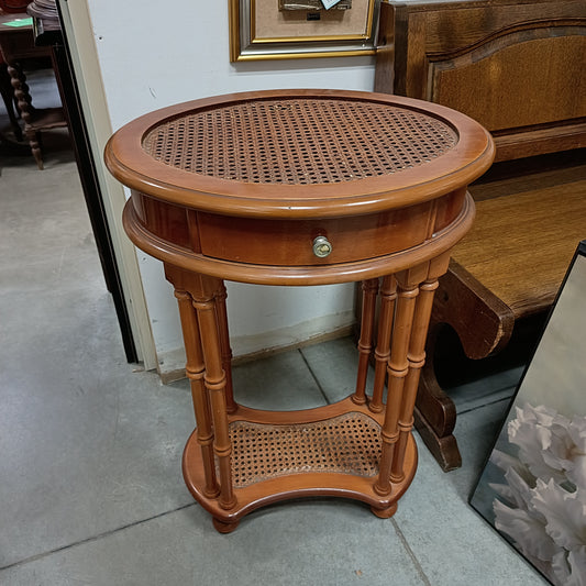 Tavolino 1/c Paglia Di Vienna Cm52x43x76