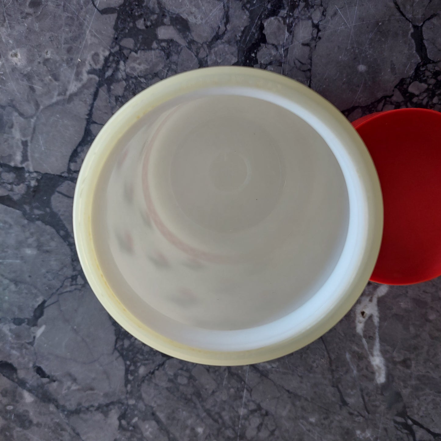 Contenitore Caffè Ciliegie Vetro Opalino