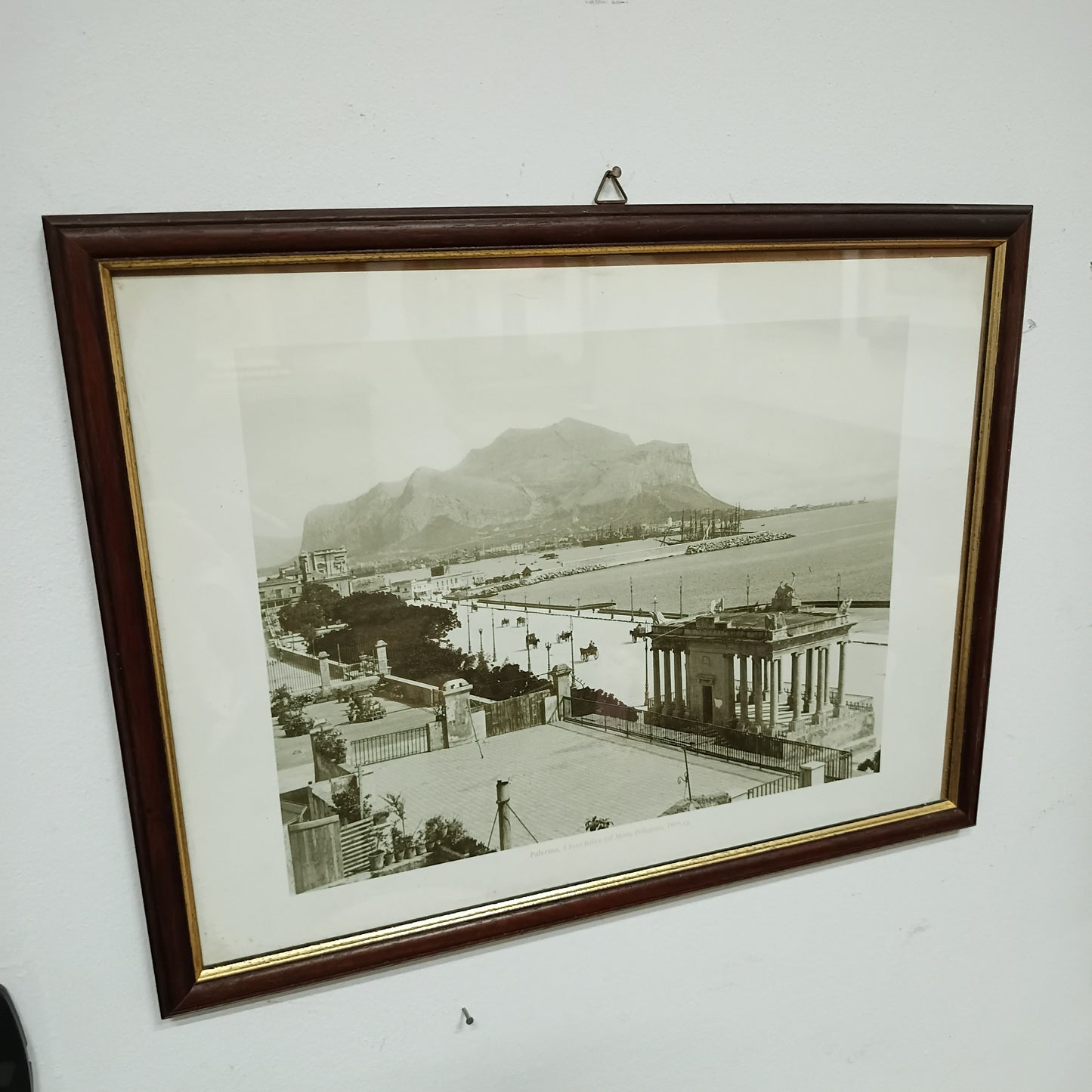 Q/ Stampa Palermo Il Foro Italico Cm43x33