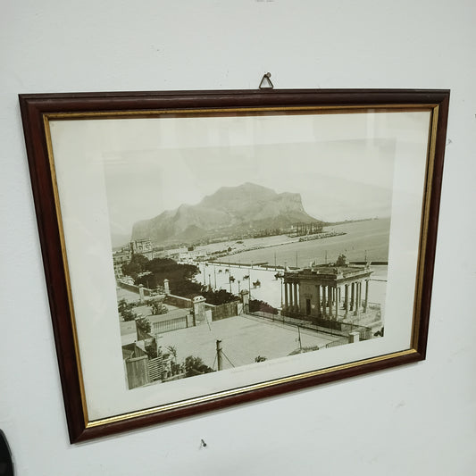 Q/ Stampa Palermo Il Foro Italico Cm43x33