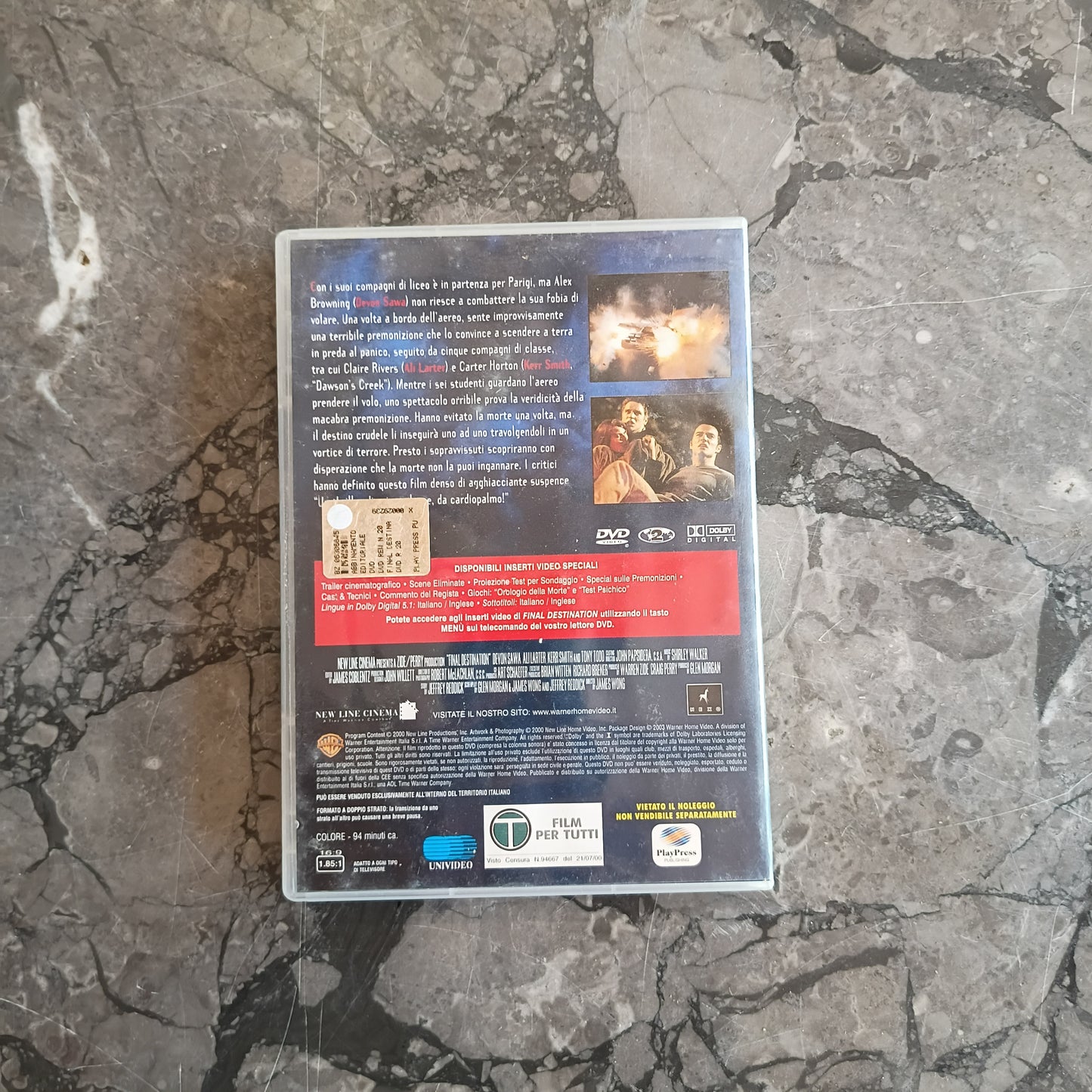 Dvd/final Destination