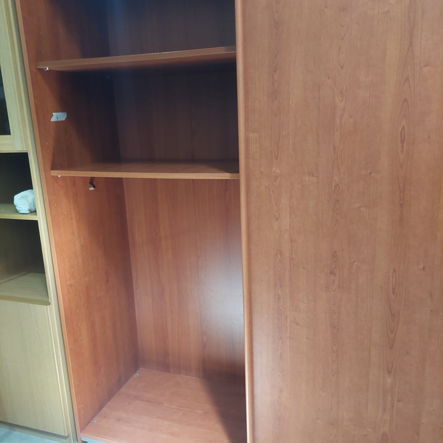 Armadio Ciliegio 3/a Scorrevoli Specchio Cm270x62x248h