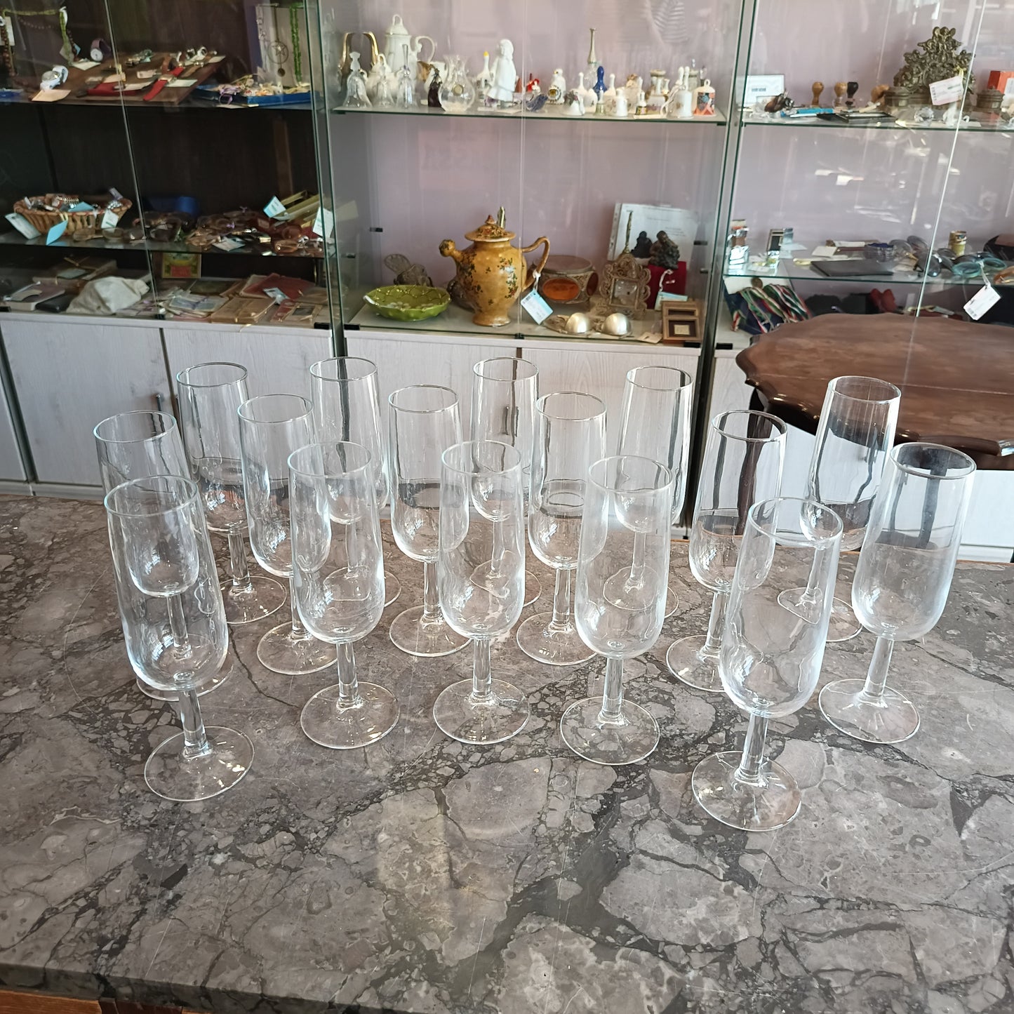 Set/16 Flutes Vetro Liscio