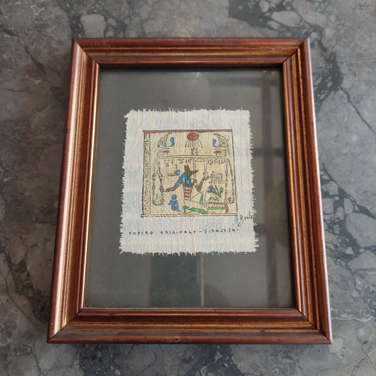 Quadretto Papiro Originale Siracusa Cm20x24