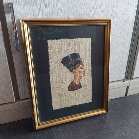 Quadretto Papiro Nefertiti