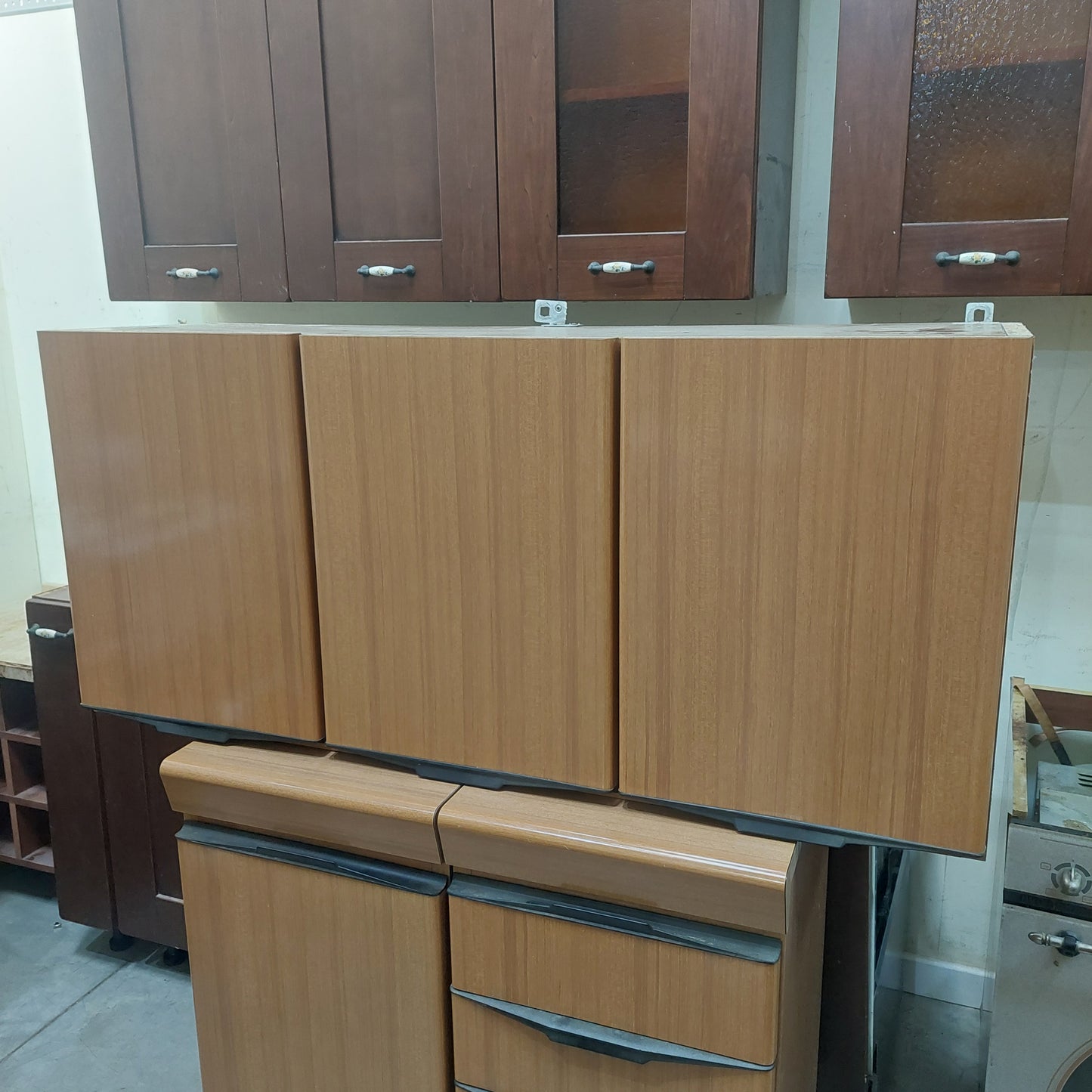 Pensile Formica Anni 50 3/a Cm118x34x54h