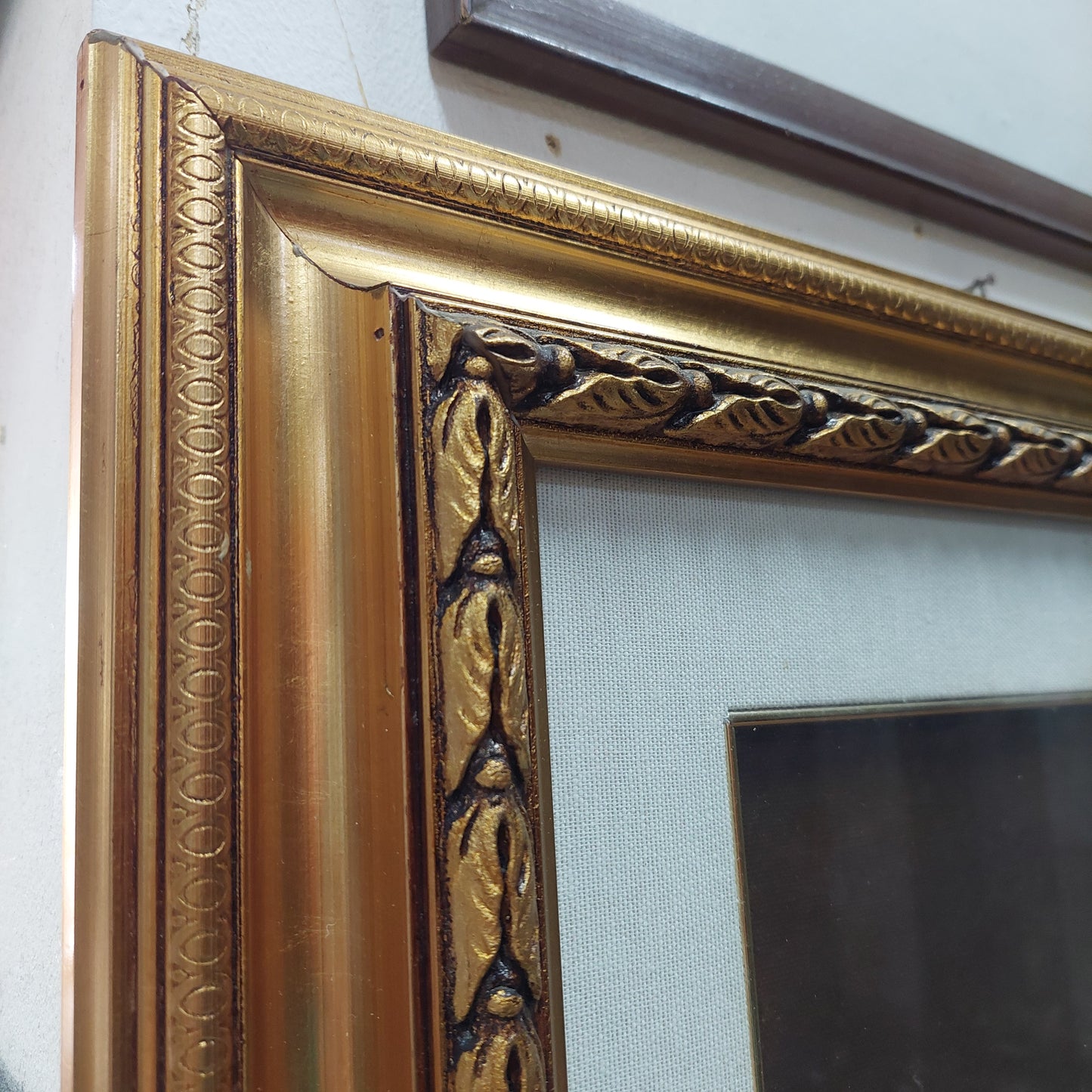 Q/dipinto Gatti Firmato S.de Luca Cornice Dorata Cm52x62