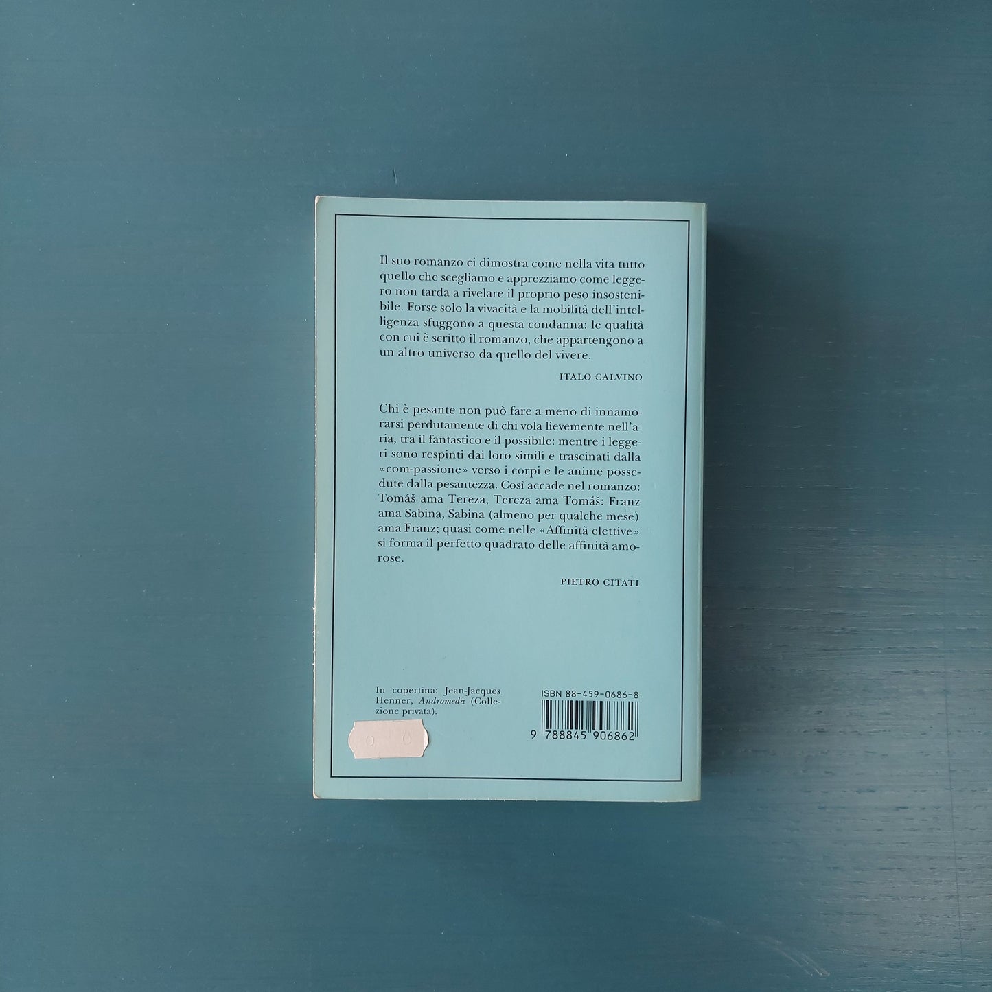L'insostenibile Leggerezza Dell'essere Libro - Milan Kundera