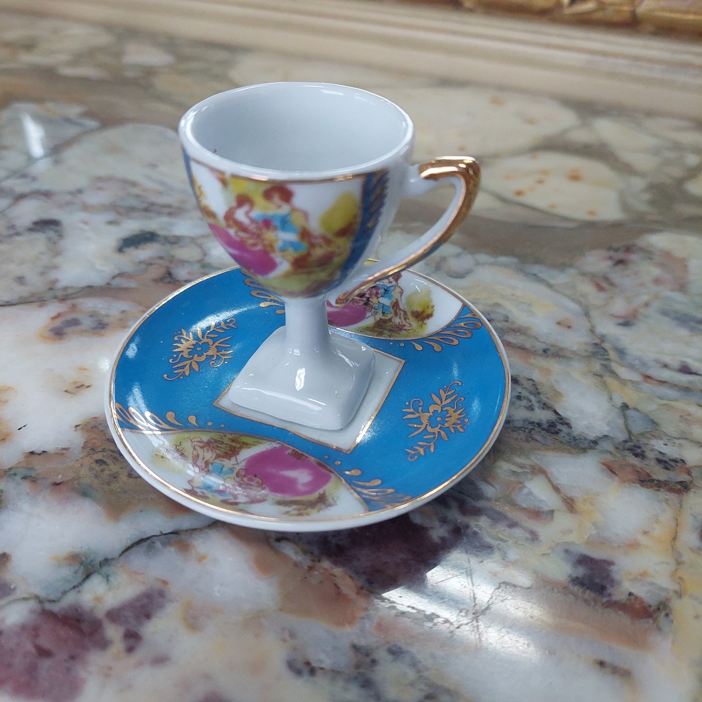 Set/3 Mini Tazzine Caffè Da Collezione
