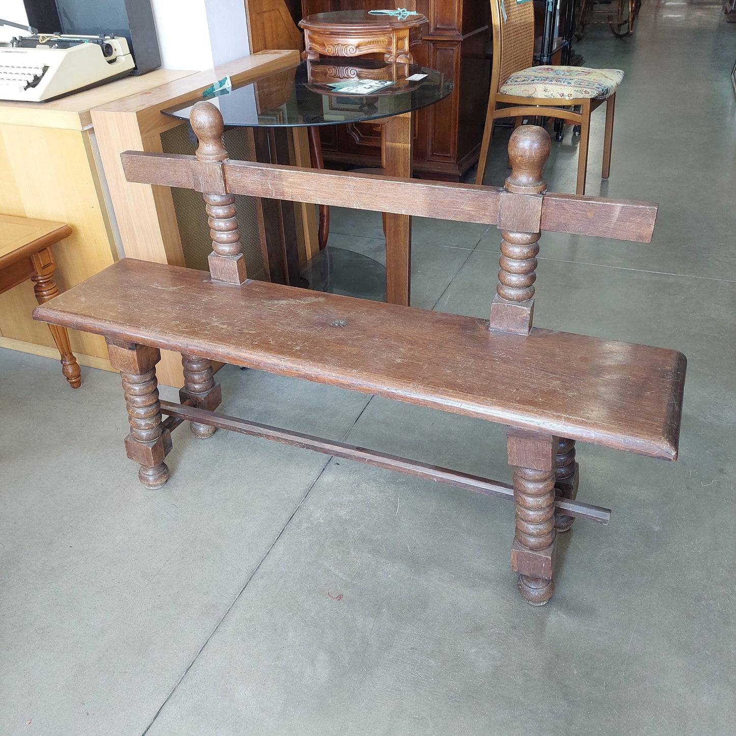 Panchetta Legno St. Spagnolo Cm120x27x79h
