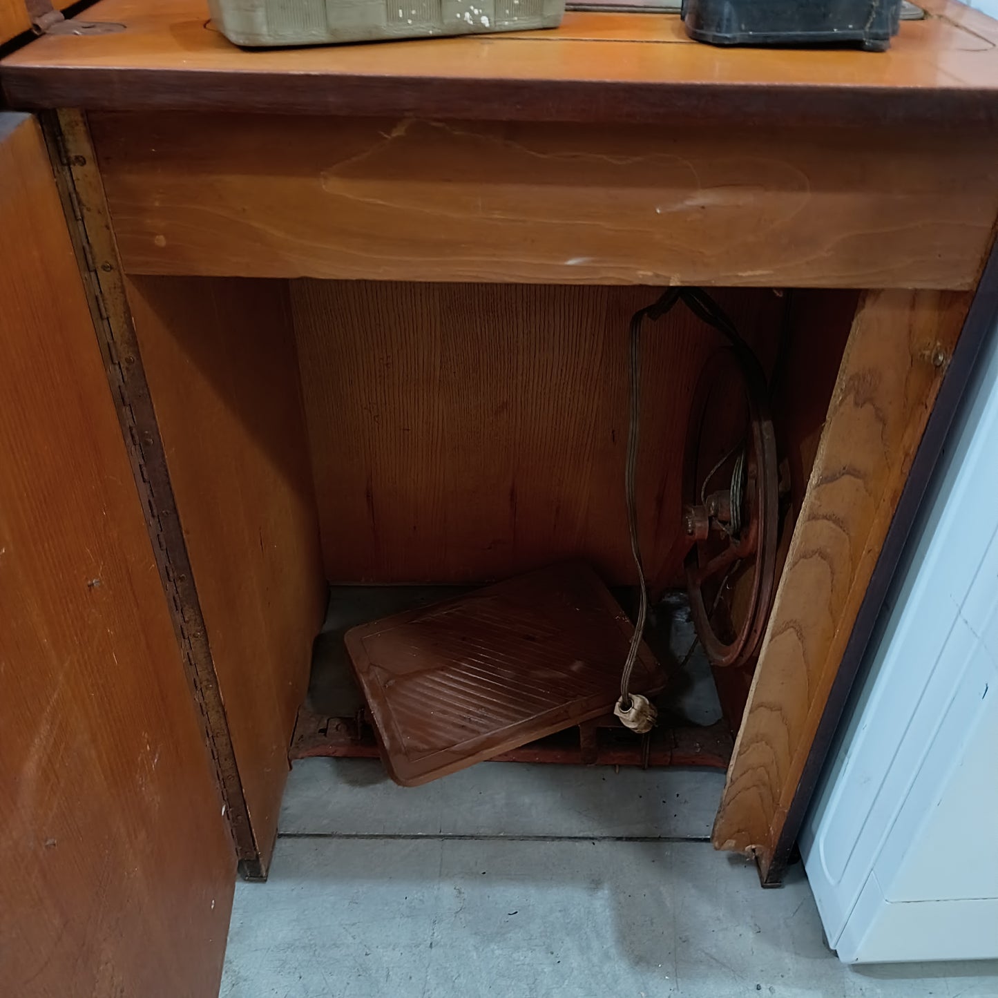 Mobiletto* Macchina Da Cucire Necchi Vintage Cm55x45x79