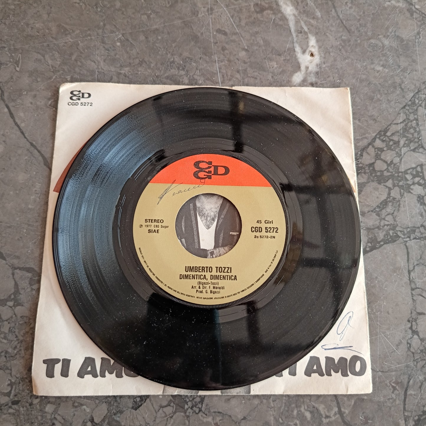 V/ti Amo - Umberto Tozzi (45 Giri)*