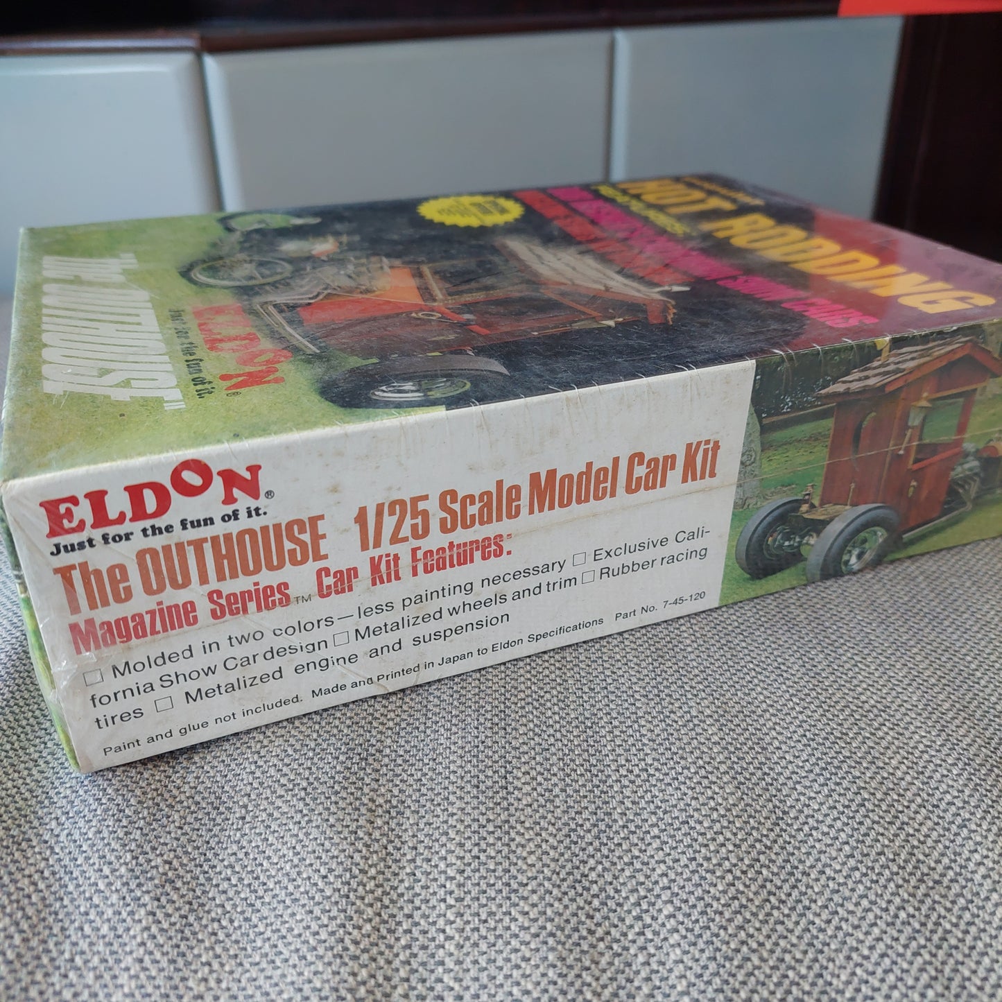 Eldon The Outhouse 1969 Bob Reisner's California Show Car Model Kit 1/25