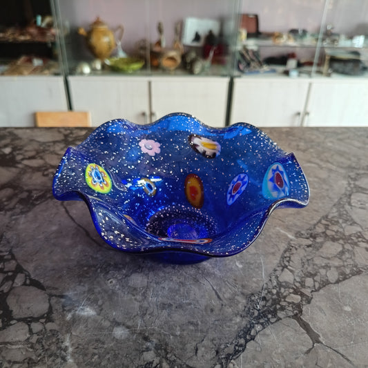 Ciotola Murrina Murano Blu