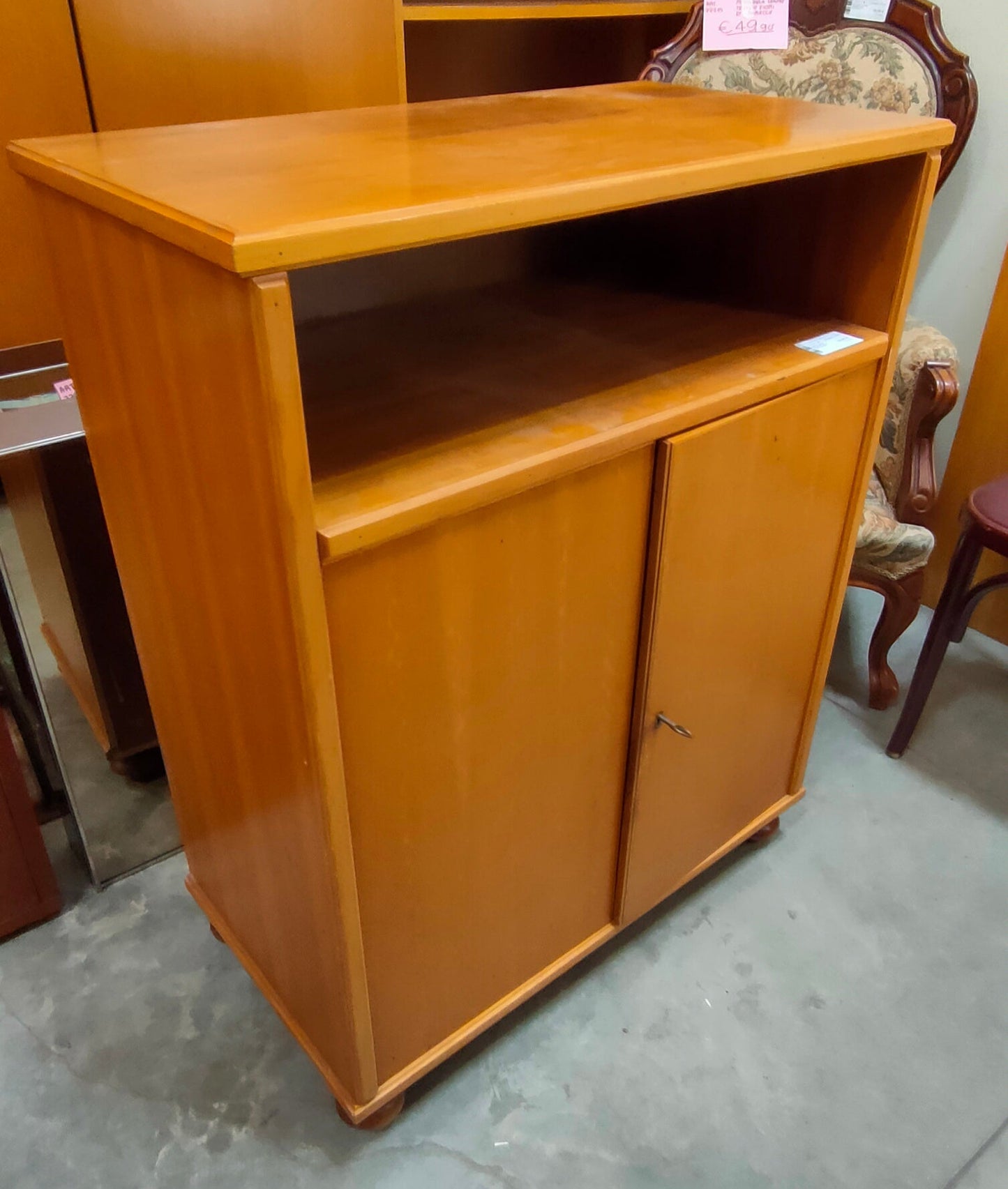 Mobile Legno Color Miele 2/a Cm77x41x99h