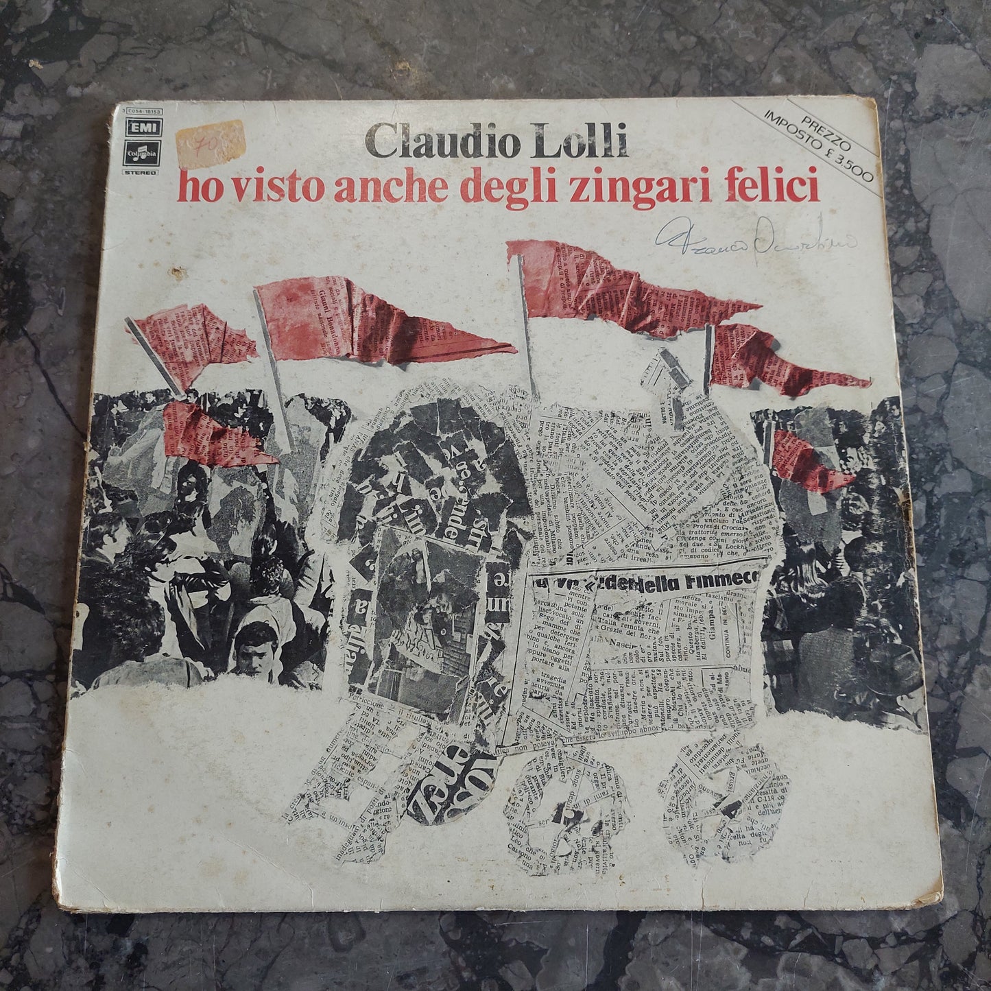 V/ho Visto Anche Degli Zingari Felici - Claudio Lolli (lp)*