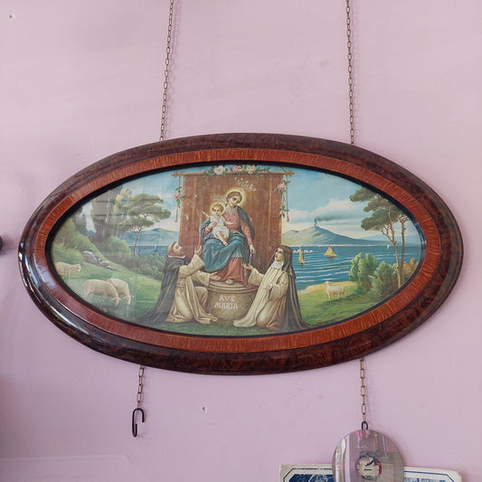 Quadro Capezzale Ave Maria Vintage