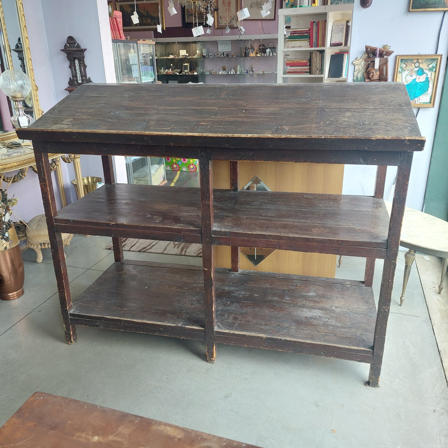 Etagere / Scrittoio Scrivinpiedi Leggio Antico