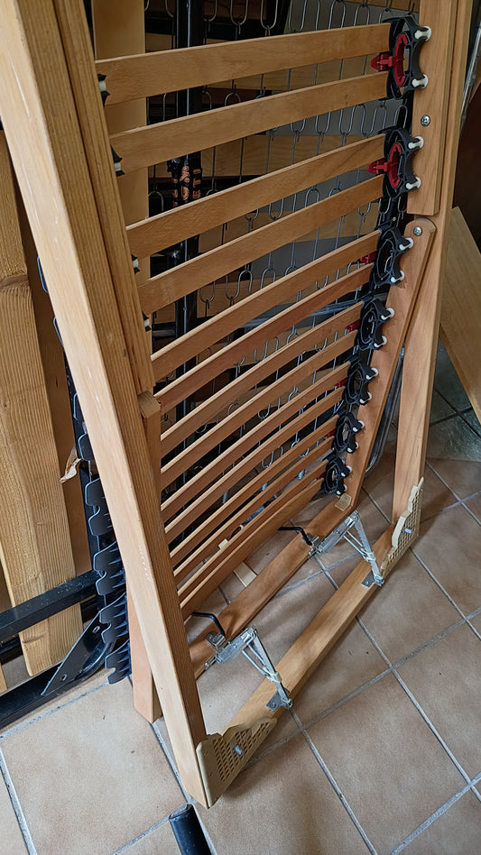 Rete Ortopedica Medicale Wave C/piedi Legno Cm80x195