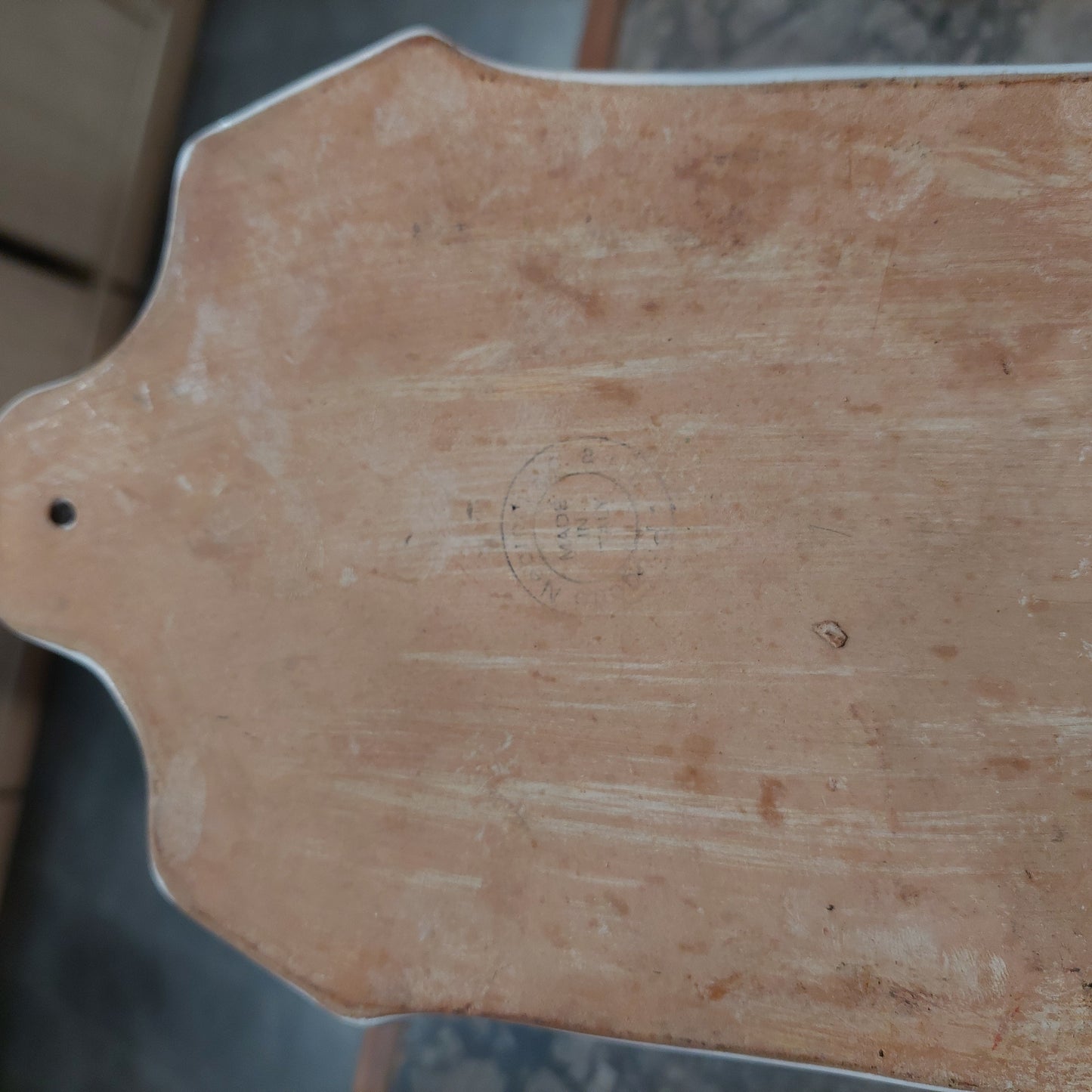 Porta Sale Da Parete Ceramica * Dipinta A Mano