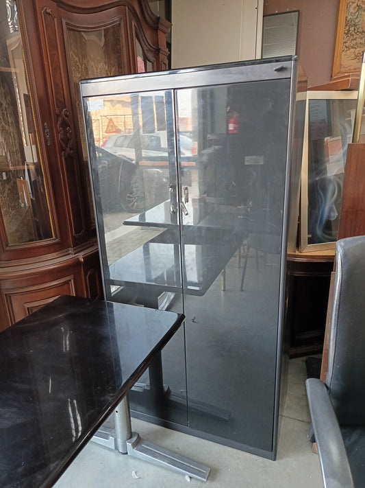 Armadio* Da Ufficio Nero 2/a Cm80x45x156