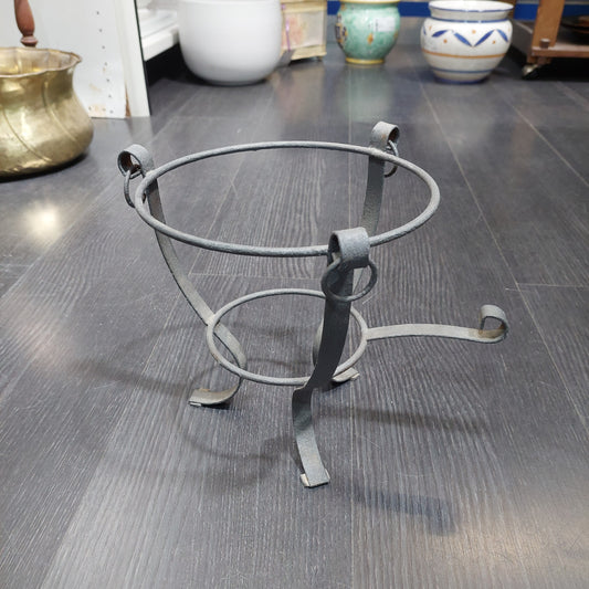 Portavaso Ferro Battuto D22x22h