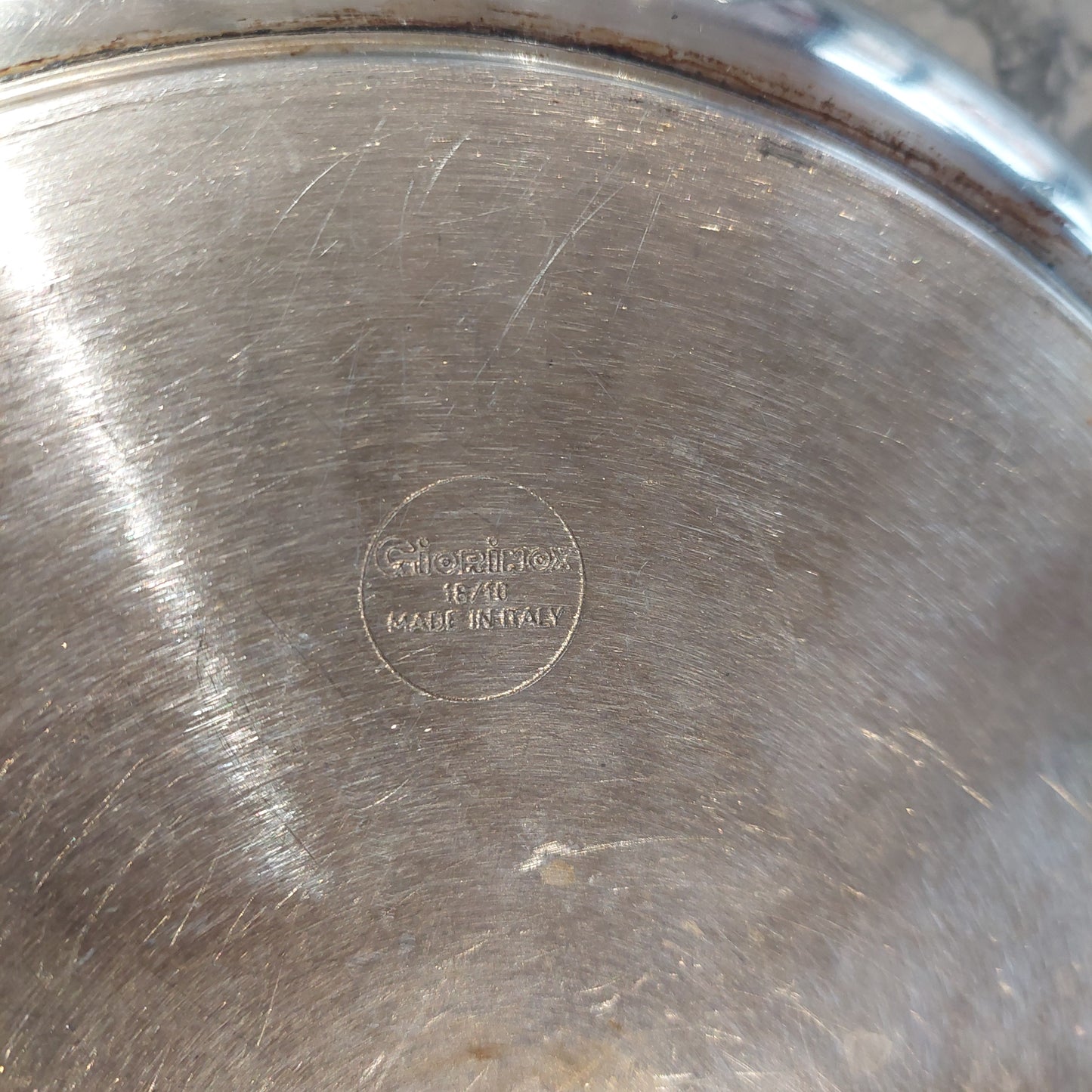 Padella Acciaio Inox 18-12 D.26x6h