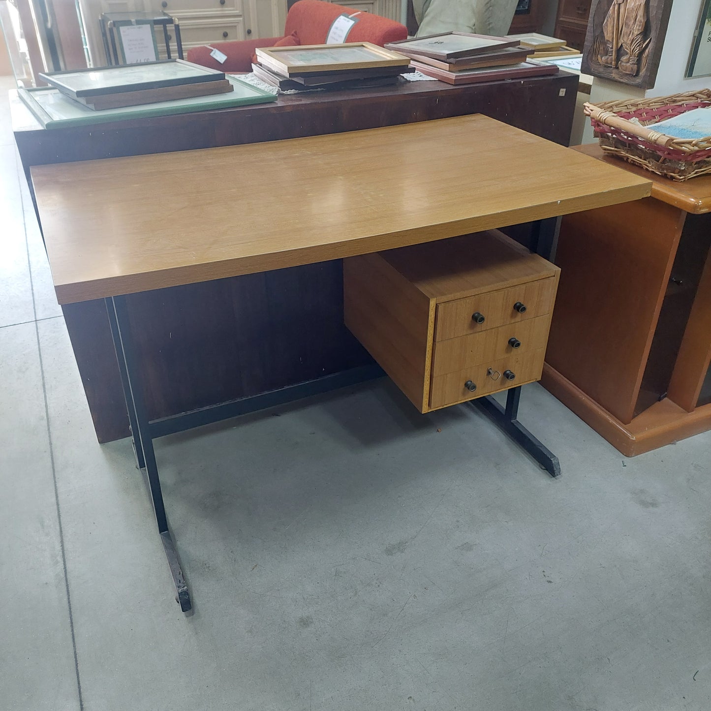 Scrivania Anni 50 3/c Cm115x64x78h