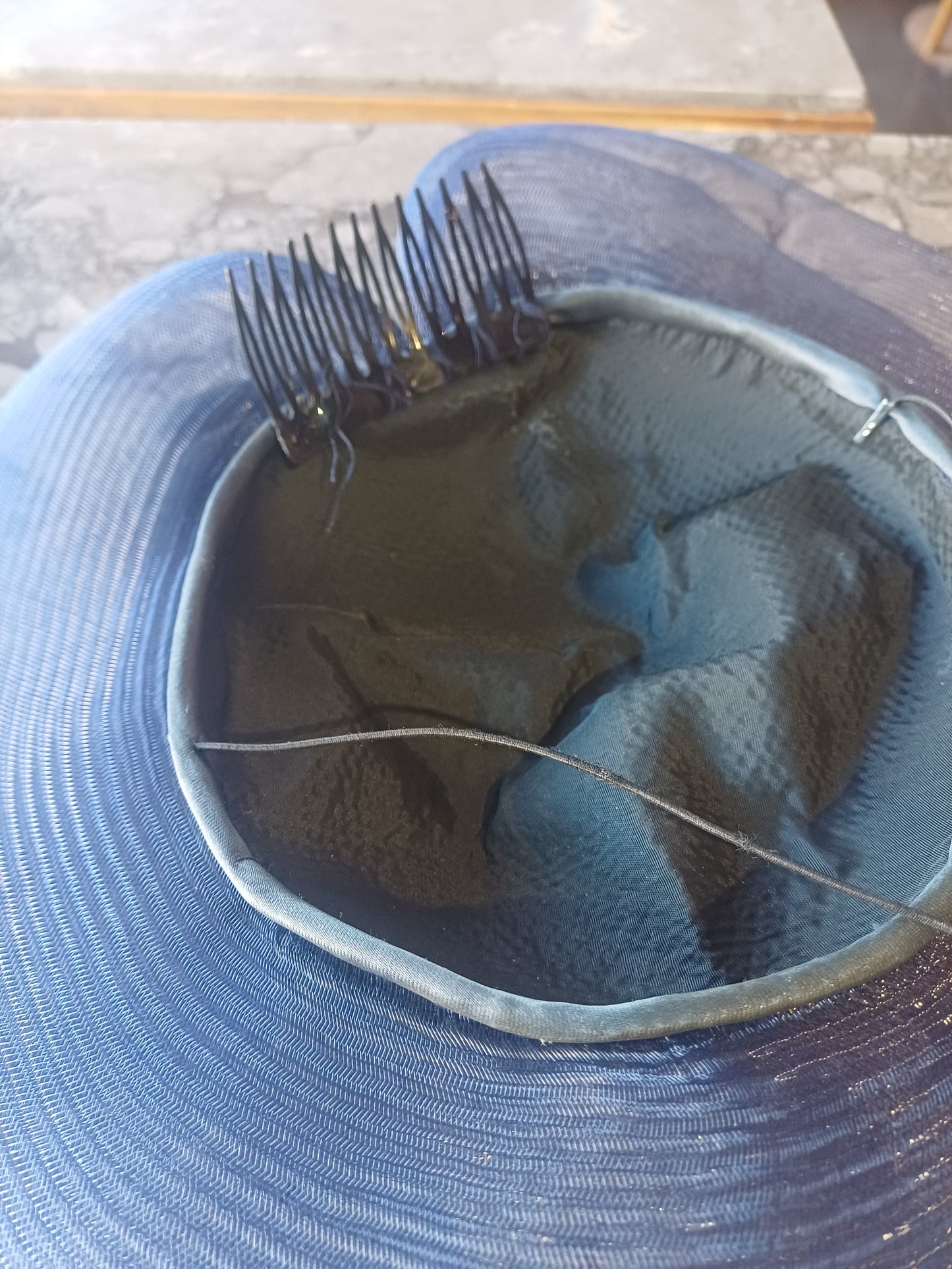 Cappello Blu Vintage