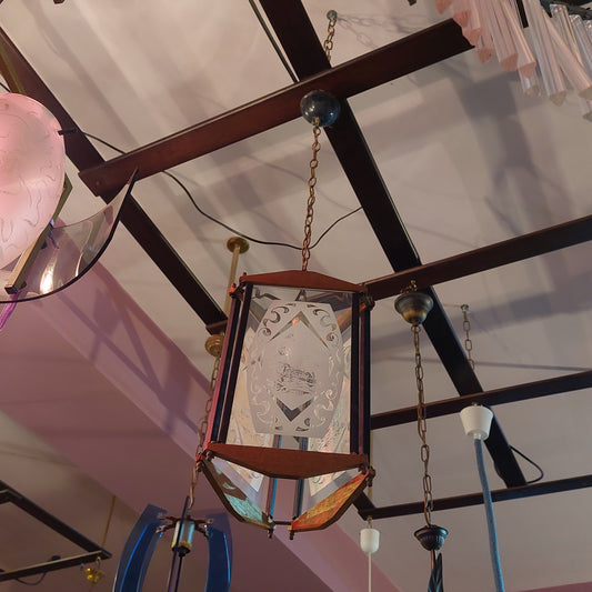 Lampadario Vintage Anni '50 1/luce