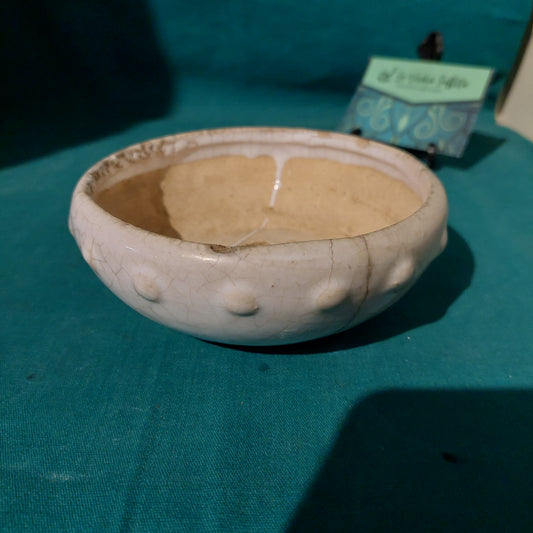 Mini Cachepot Ceramica Crackle'