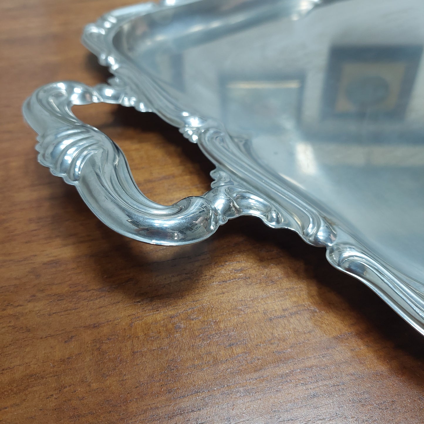 Vassoio Acciaio Inox Alfra Alessi 18/10 Vintage Anni 60