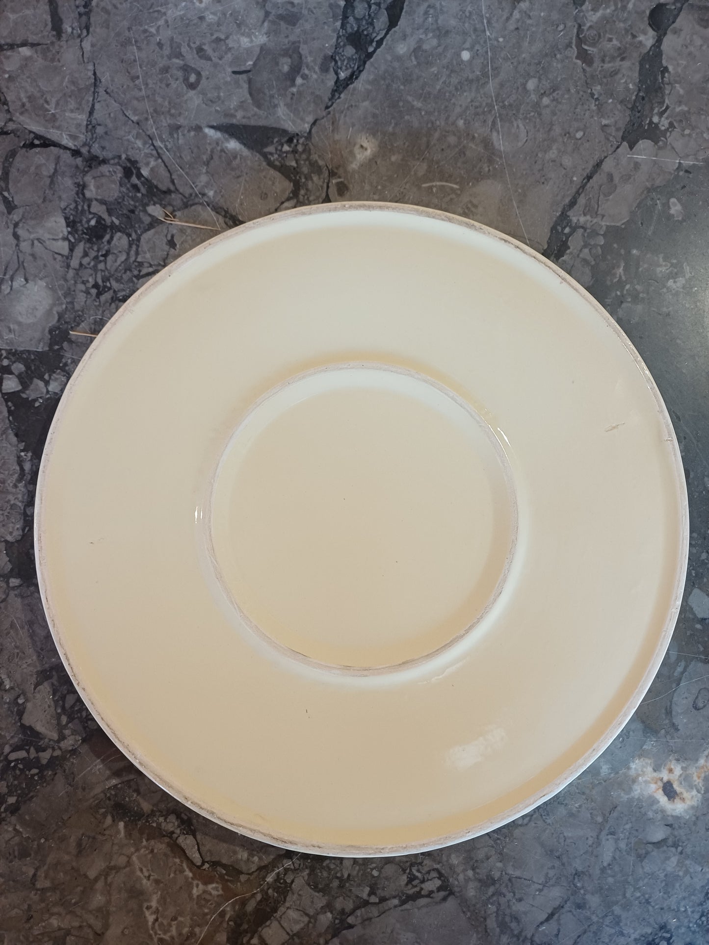 Vassoio Ceramica Tondo Vintage D25,5